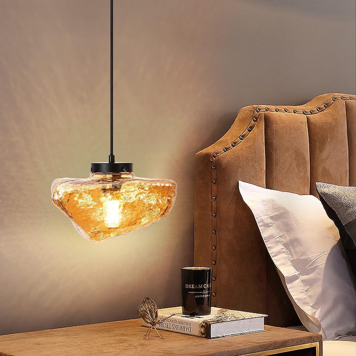 Modern LED Chandelier Lighting Dimmable Ceiling Pendant Light for