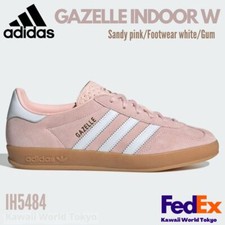 Size 11.5 - Adidas Gazelle Indoor Sandy Pink Gum W for sale online