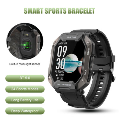 Fitness Tracker Smartwatch E Pressione Sanguigna Sports Smart