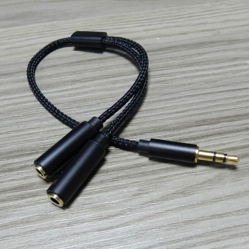 AUX Cable Jack 3.5MM Audio Cable Male to Double Female Stereo Audio Cable - Zdjęcie 6 z 9