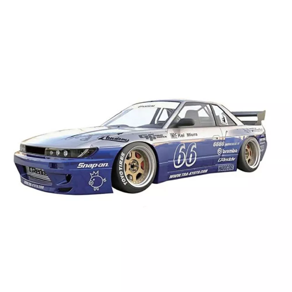 Addiction RC 1/10 Nissan S13 Silvia V3 Clear Body Set For 1/10 RC