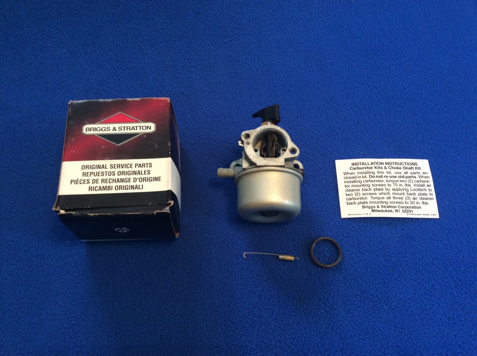 Briggs Carburetor # 494217 ** Made in USA ** New-Old-Stock ** OEM  