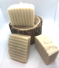 2 all natural vegan rice water shampoo bars with choice of essential oil