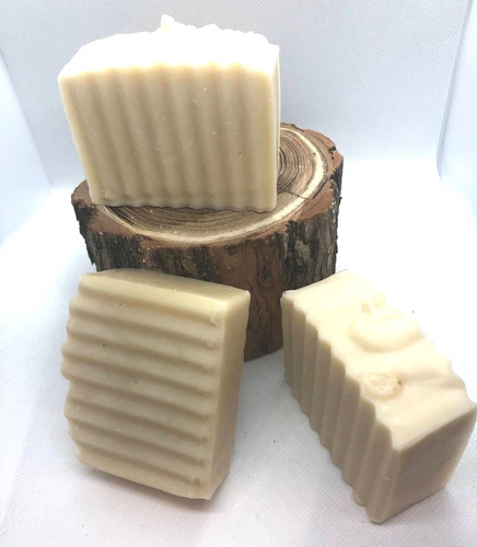 2 all natural vegan rice water shampoo bars with choice of essential oil