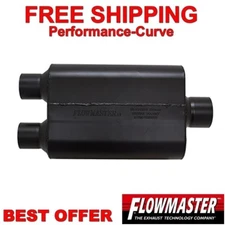 Flowmaster Super 44 Series Stainless Steel Muffler 2.5" D / 3" C - 8425453