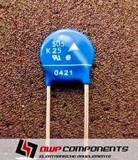 (10 pcs) S05K25 - B72205S0250K101 - Varistor THT 2-PIN - TDK EPCOS