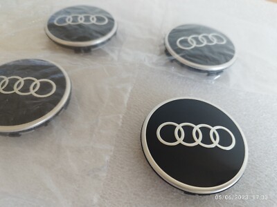 4 Couvre-moyeus Centraux De Roue Pour Audi A3 8P - Neufs Référence 4B0601170A7ZJ