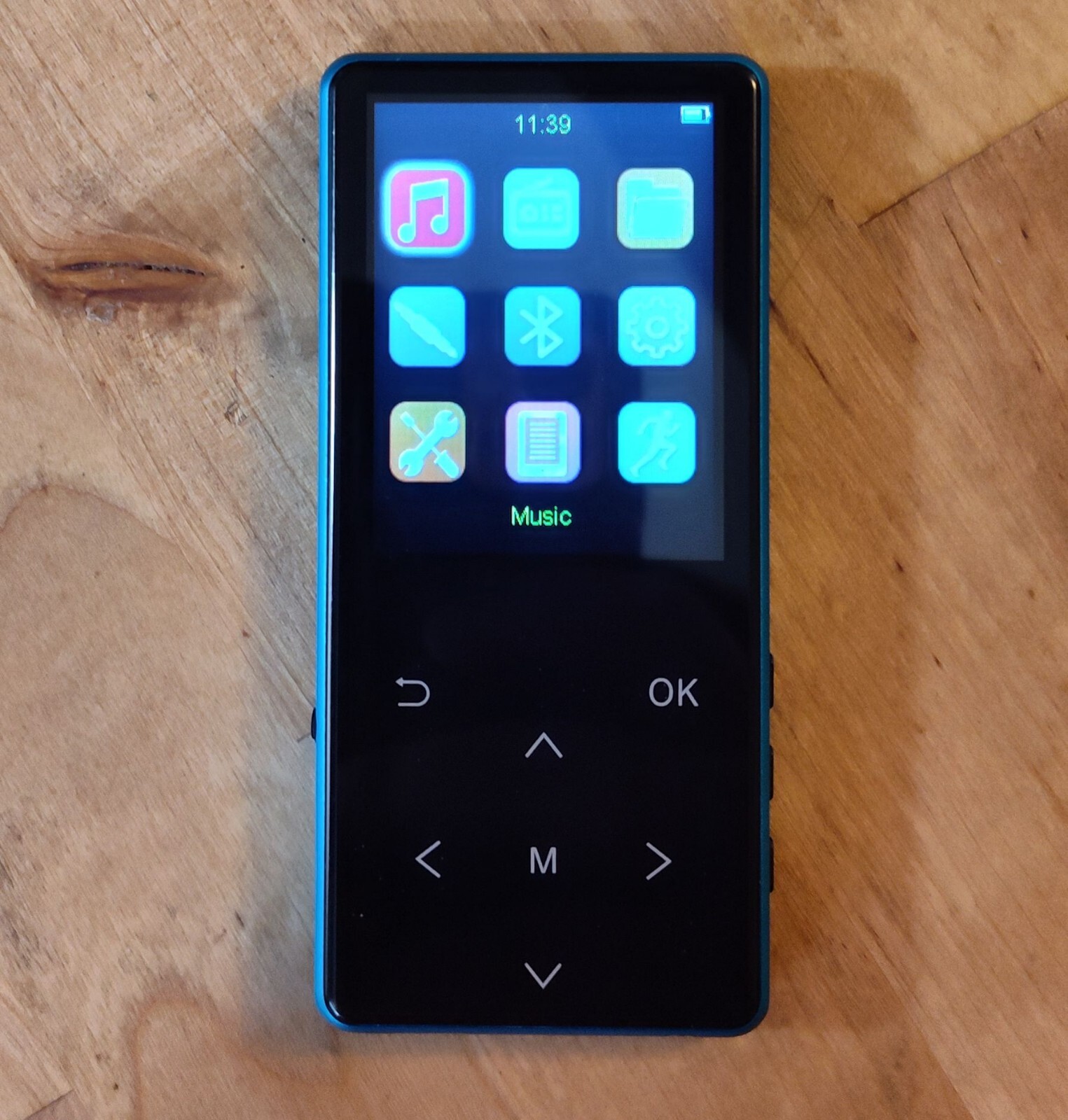 Shenzhen MP3 Player, 64 GB, FM Radio, Lossless Music, Bluetooth, MICROSD Slot