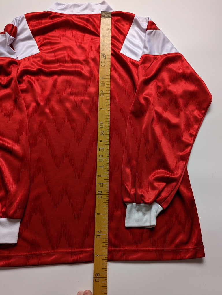 Vintage CATS Sportswear Mr Remigen Long Sleve Jersey Red
