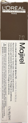 Loreal Majirel permanent creme color 7.12/7BV, 1.7 oz
