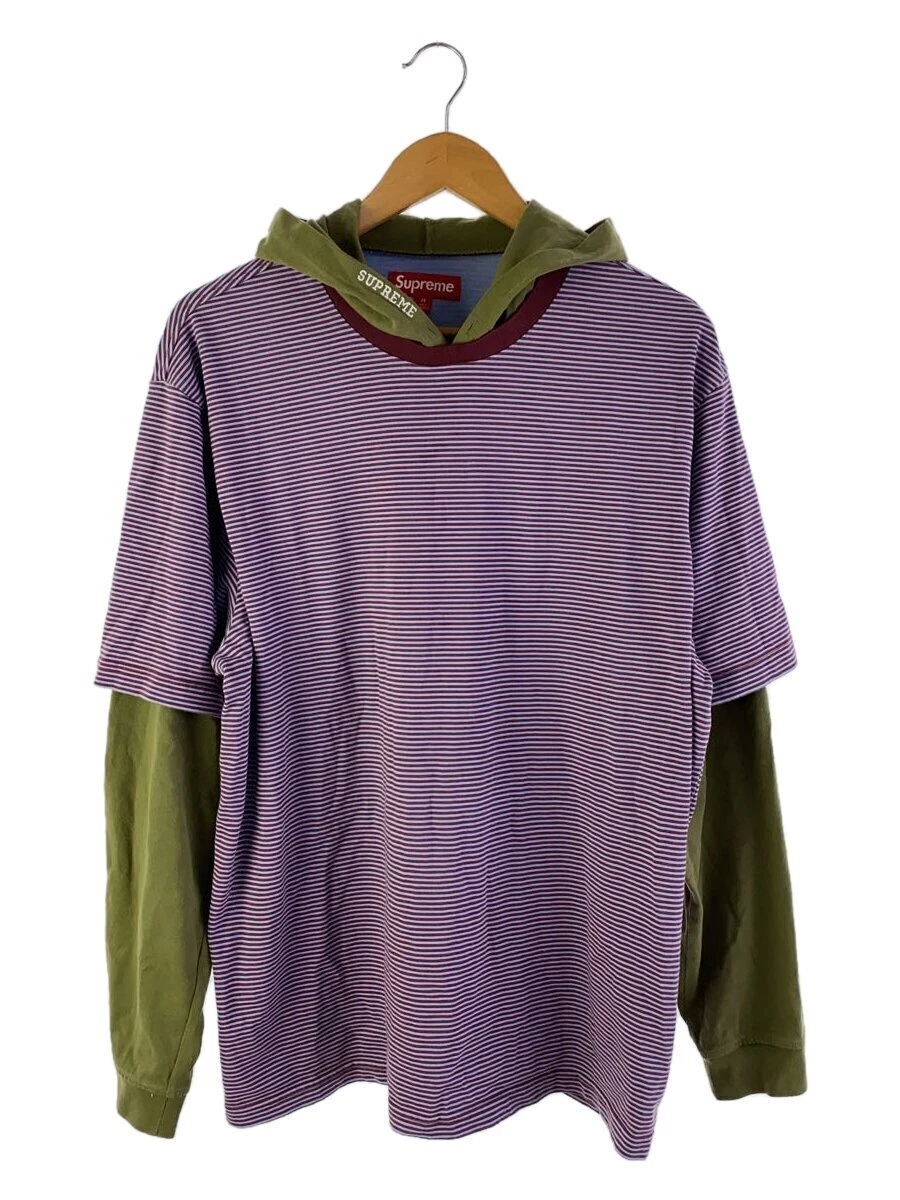 Sweat à capuche Supreme violet M occasion