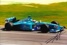Alexander Wurz "Benetton" Autogramm signed 20x30 cm Bild