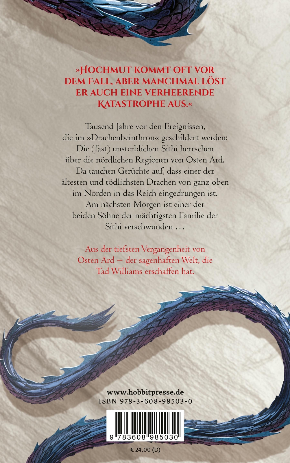 Thumbnail - Brüder Des Windes | Tad Williams | Ein Roman Aus Osten Ard | Buch |