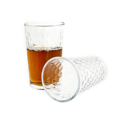 Gläser aus transparentem Glas 6-teilig von Almina