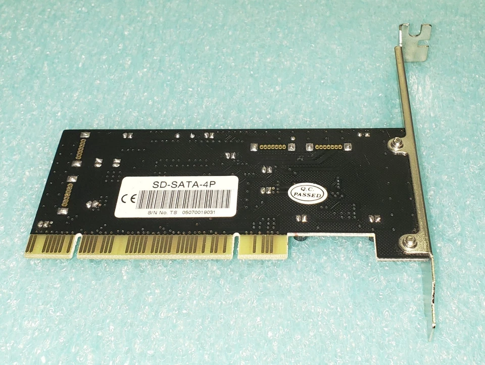 Syba SD-SATA-4P PCI 4-Channel Serial-ATA SATA Raid Controller Card - Image 2 of 3