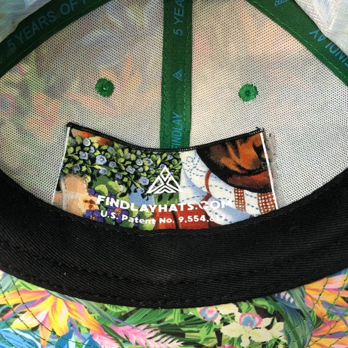Findlay Padova Hat Lacing Technology Force Year 5 Floral - Super RARE - Picture 11 of 12