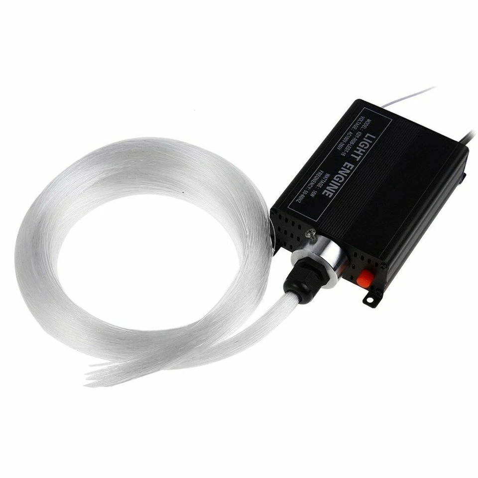 HOT!16W RGBW LED Fiber Optic Star Ceiling Light Kit 300pcs 2M 0.75mm+crystal - Image 2 of 4