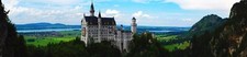 Landscape neuschwanstein castle germany architecture Custom Gaming Mat Desk