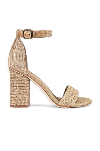 Jeffrey Campbell Rowboat Tan Sandals Beige Brown Sz 9.5 - Picture 2 of 6