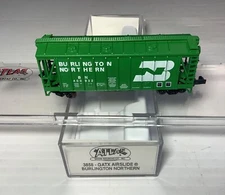 NOS N Atlas 3858 BURLINGTON NORTHERN Airslide Hopper Car #400932