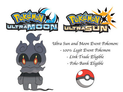 Pokemon Ultra Sun And Moon Pokemon Movie Marshadow Japan Event Pokemon Ebay