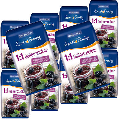 Sweet Family Gelierzucker 1:1  der Klassiker VPE 10x1kg Packung