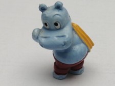 &Uuml;-Ei Figur Happy Hippo ohne Brille Serie Happy Hippos im Fitness Fieber 1990