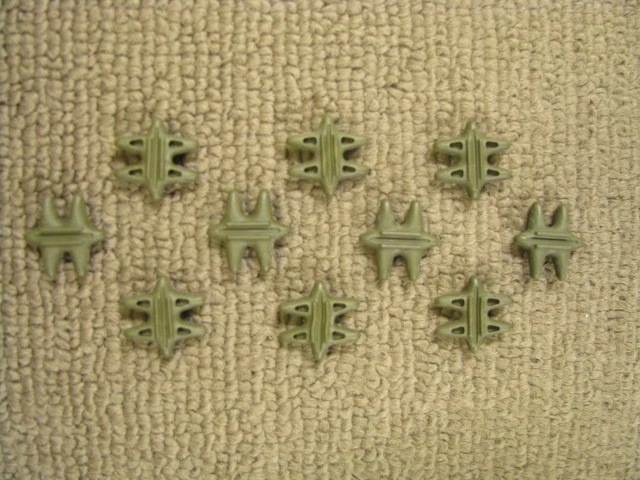 ***New String Silencers -BULK PACKAGE- 10 Green/10 Gray/10 Brown - Image 4 of 4