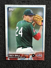 TREY BALL 2015 Topps Pro Debut #78 Greenville Drive (Buy 10 get 10 Free)