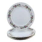 Creative Regency Rose 2345 Dinner Plates 10.25" - Vintage Set (4) – Fine China