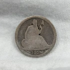 1837-P Seated Liberty Half Dime H10C Semi Key Date Silver Philadelphia Mint Coin