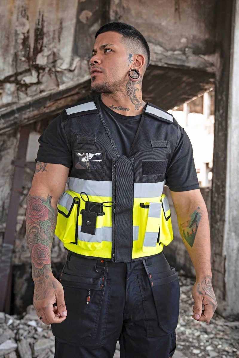 Gilet d'intervention FURY coloris rouge - Dimatex