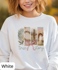 True Story Sweatshirt Christian Easter Shirt Women, Easter Outfit For Easter Gif