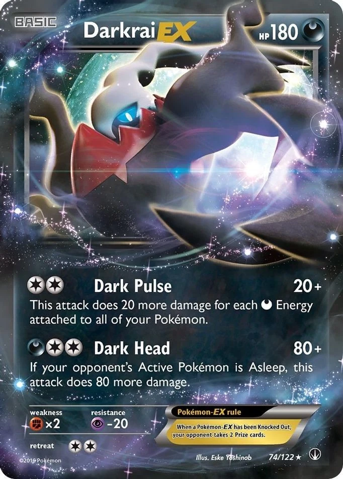darkrai ex bw46 ダークライ　英語版 ダークライEX 海外版 英語版 バトルカーニバル プロモ Darkrai EX