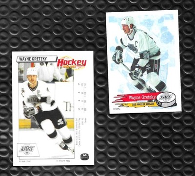 BOTH! SUPER NICE! 1992-93 PANINI HOCKEY Sticker SLAP SHOT/1995-96 Sticker KINGS