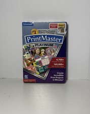 PrintMaster Platinum 7 PC Desktop Publishing Software Windows 10 8 Print Master