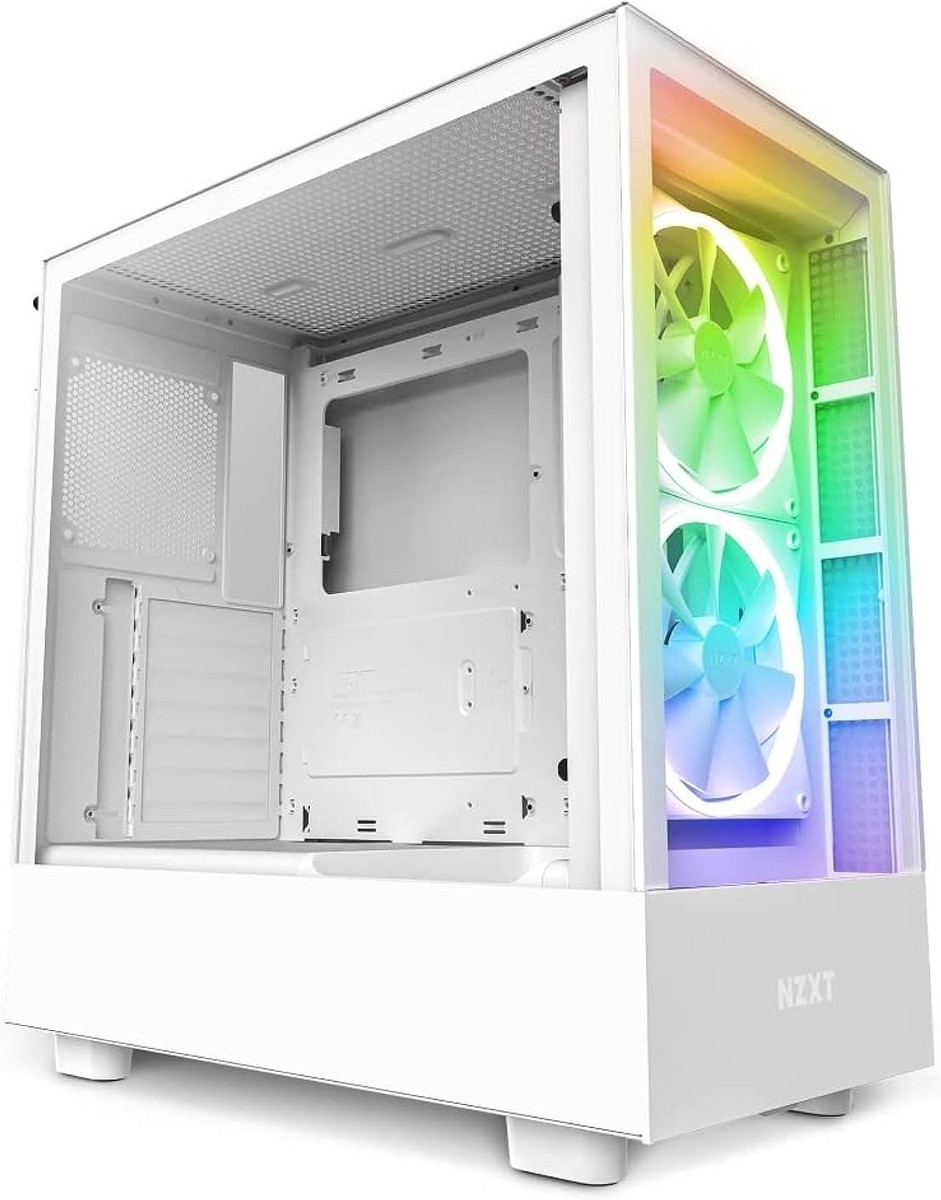 未開封 NZXT H5 Elite 白 旧モデル NZXT H5 Mid Tower Case Elite Premium Compact White Excellent