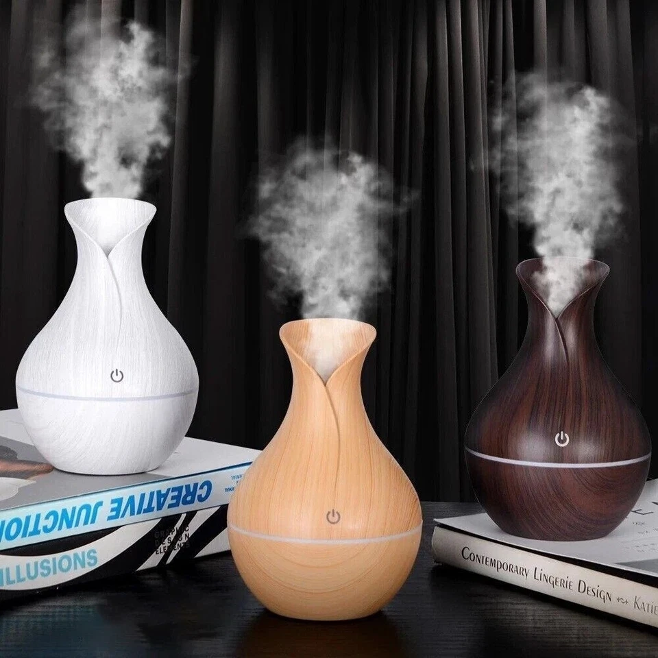 Luftbefeuchter Ätherisches Öl Diffusor Mini Humidificador mit buntem Licht - Bild 2 von 4