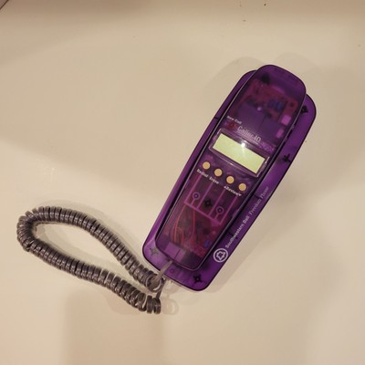 Freedom Phone RARE VTG See Through Translucent Purple Southwestern Bell FM2552B