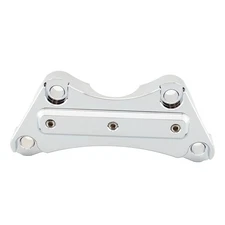 Motorcycle Bar Handlebar Riser Top Clamp Kit For 1997-19 Harley Davidson Silver