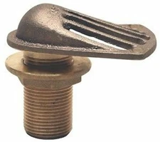 Groco Bronze Raw Water Intake Strainer 3/4" Scoop Thru-Hull Boat Pump STH750W