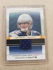 2004 Flair Tom Brady GC-TB GREEN Game Worn Jersey