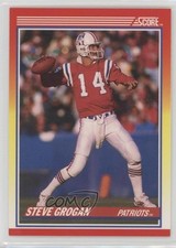 1990 Score Steve Grogan #221 0w8