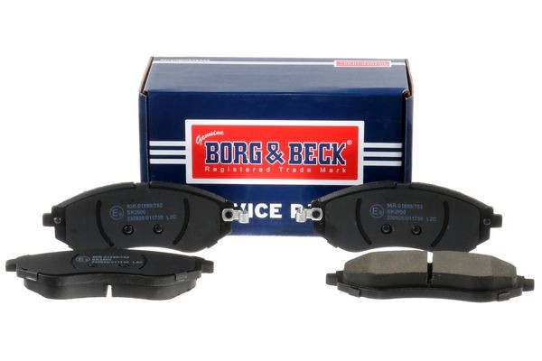 BORG & BECK BBP2324 Brake Pad Set For Disc Front For Chevrolet Aveo Aveo / Kalos - Image 3
