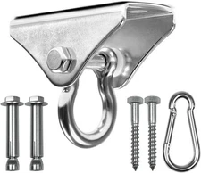 Yes4All Wood Beam Heavy Bag Hanger/Heavy Duty Swing Hanger - 180 Degree Rotation