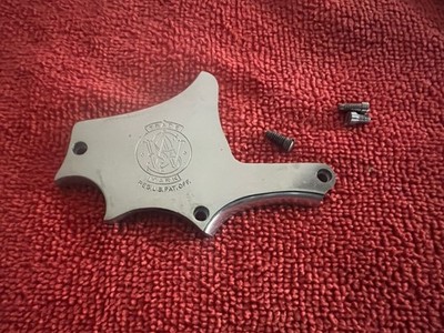 Smith & Wesson Model 65-3 Stainless Side Plate & Screws Nice See Pics