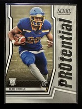 Pierre Strong Jr RC 2022 Score Football PROtential #P-PS New England Patriots