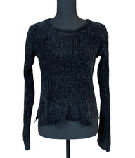 AEROPOSTALE Women  s Sweater Small Black Pullover