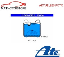 SATZ BREMSBELÄGE BREMSKLÖTZE HINTEN ATE 130460-40702 A FÜR PORSCHE 911 3.6L