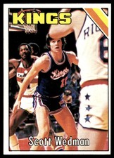 1975-76 Topps Card Basketball Scott Wedman RC Kansas City Kings #89 EX-MT+